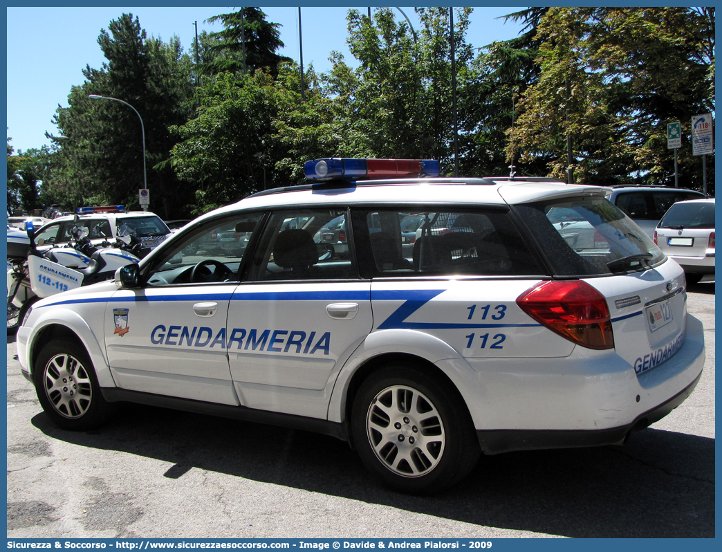 Polizia 127
Repubblica di San Marino
Gendarmeria
Subaru Outback III serie 
Parole chiave: Repubblica;San Marino;RSM;R.S.M.;Gendarmeria;Subaru;Outback