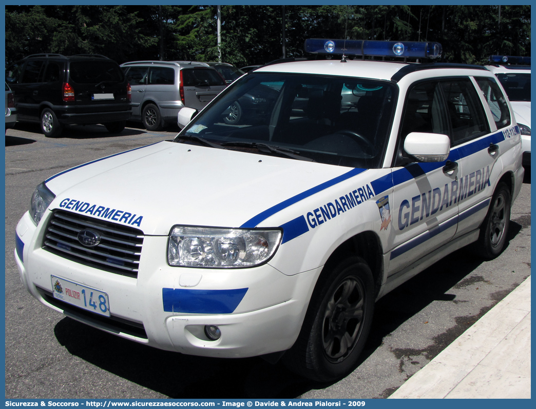 Polizia 148
Repubblica di San Marino
Gendarmeria
Subaru Forester IV serie 
Parole chiave: Repubblica;San Marino;RSM;R.S.M.;Gendarmeria;Subaru;Forester