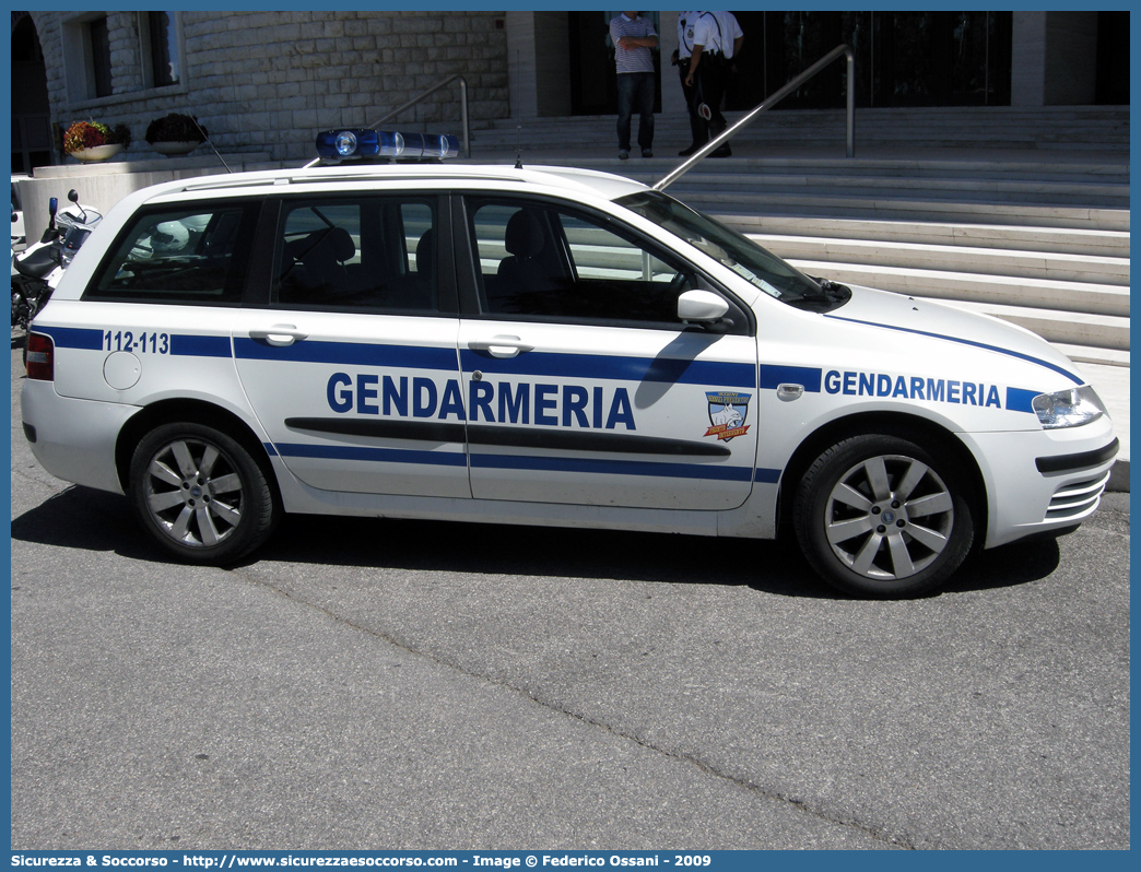 Polizia 151
Repubblica di San Marino
Gendarmeria
Fiat Stilo Multiwagon II serie
Parole chiave: Repubblica;San Marino;RSM;R.S.M.;Gendarmeria;Fiat;Stilo;Multiwagon