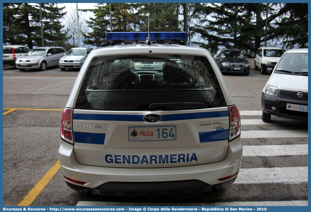 Polizia 164
Repubblica di San Marino
Gendarmeria
Subaru Forester V serie
Parole chiave: Repubblica;San Marino;RSM;R.S.M.;Gendarmeria;Subaru;Forester