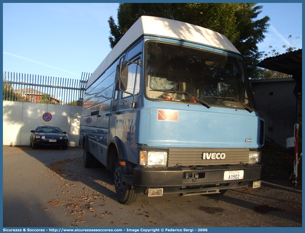 Polizia A1502
Polizia di Stato
Reparto Mobile
Iveco Zeta 79-14
Parole chiave: PS;P.S.;Polizia;Polizia di Stato;Reparto Mobile;Iveco;Zeta;79;14;79-14;79.14