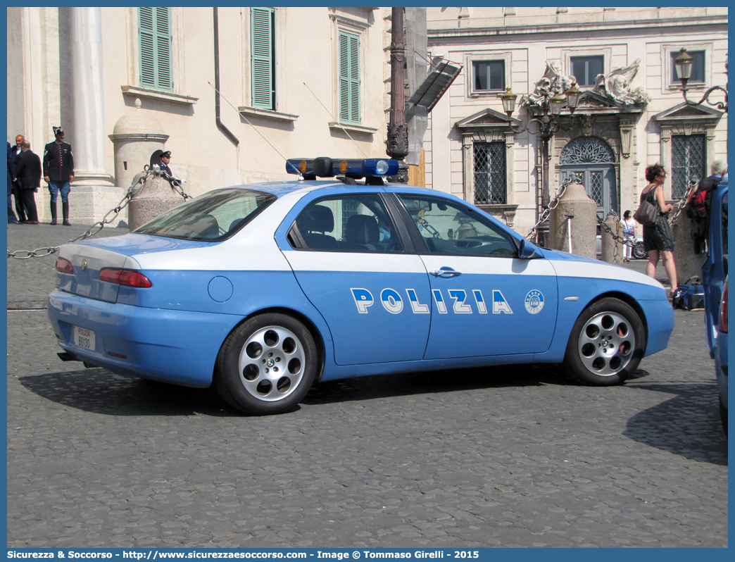 Polizia B0130
Polizia di Stato
Ufficio Presidenziale
Alfa Romeo 156 II serie
Parole chiave: PS;P.S.;Polizia;di;Stato;Pubblica;Sicurezza;Ufficio;Presidenziale;Alfa;Romeo;156;B0130