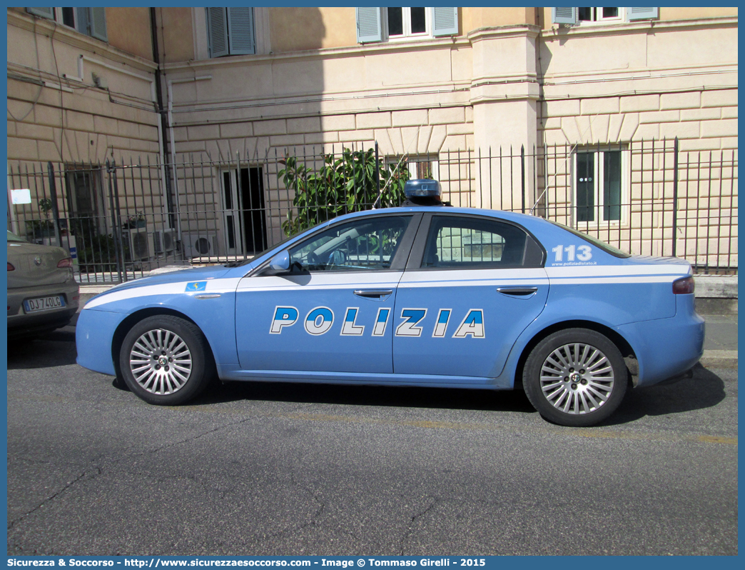 Polizia F7308
Polizia di Stato
Polizia Stradale
Alfa Romeo 159
Parole chiave: PS;P.S.;Polizia;di;Stato;Stradale;Pubblica;Sicurezza;Alfa;Romeo;159;F7308