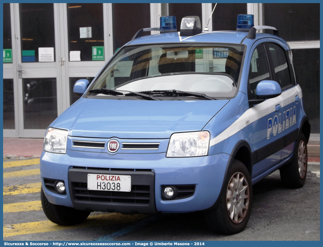 Polizia H3038
Polizia di Stato
Fiat Nuova Panda 4x4 I serie restyling
Parole chiave: PS;P.S.;Polizia;di;Stato;Polizia;Fiat;Nuova;Panda;4x4;H3038