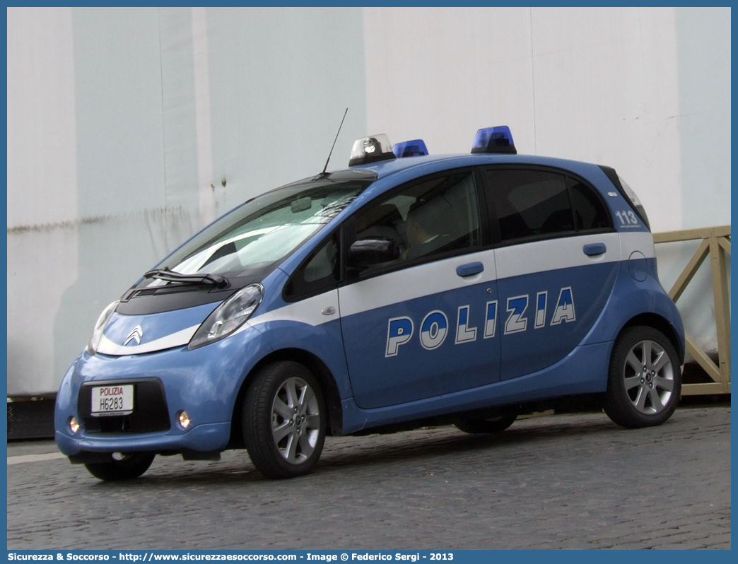 Polizia H6283
Polizia di Stato
Ispettorato di Pubblica Sicurezza "Vaticano"
Citroen C-Zero
Parole chiave: Polizia;Stato;Polizia di Stato;Ispettorato;Pubblica Sicurezza;Vaticano;Citroen;CZero;C Zero;C-Zero;C - Zero;C0;C 0;H6283