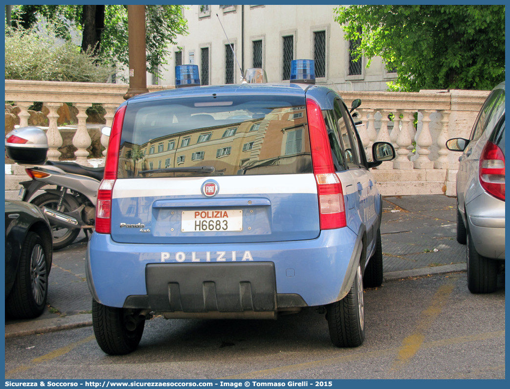 Polizia H6683
Polizia di Stato
Fiat Nuova Panda 4x4 I serie restyling
Parole chiave: PS;P.S.;Polizia;di;Stato;Polizia;Fiat;Nuova;Panda;4x4;H6683