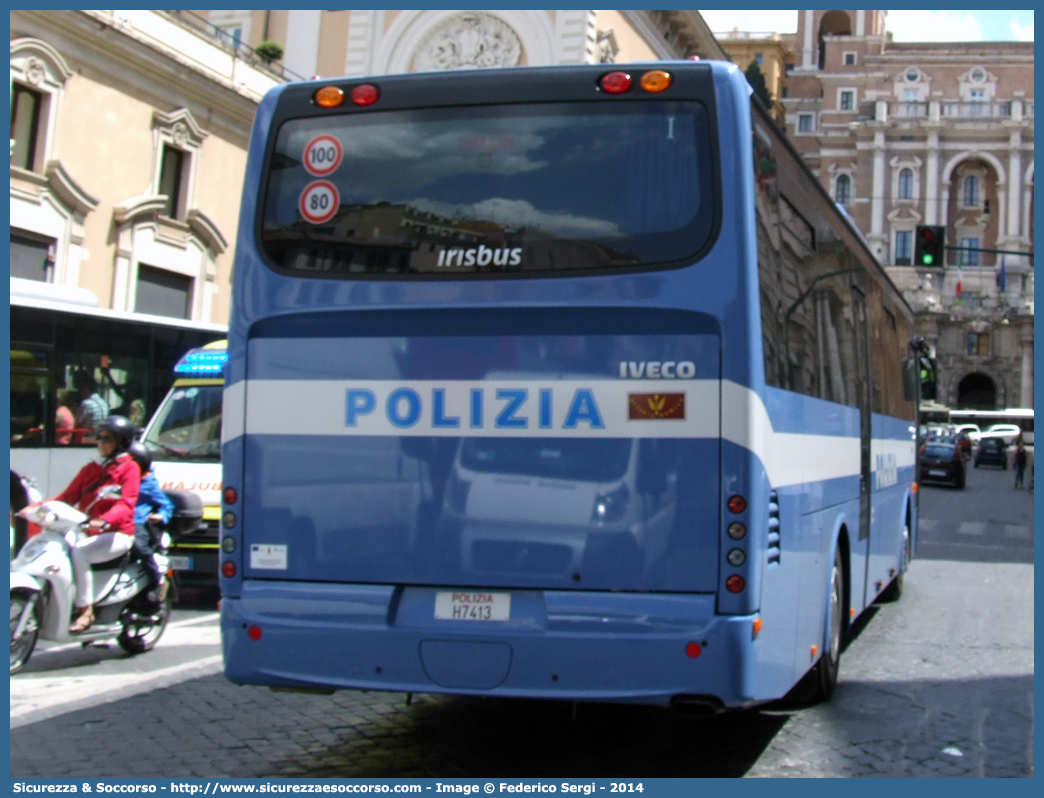 Polizia H7413
Polizia di Stato
Reparto Mobile
Iveco Irisbus Crossway
Parole chiave: Polizia di Stato;Polizia;PS;P.S.;Reparto Mobile;Iveco;Irisbus;Crossway;H3370