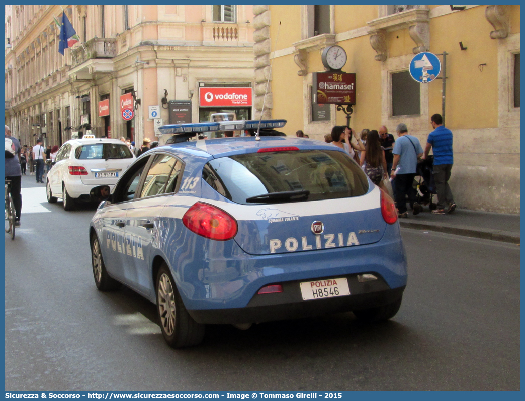 Polizia H8546
Polizia di Stato
Squadra Volante
Fiat Nuova Bravo
(III fornitura)
Parole chiave: PS;P.S.;Polizia;Polizia di Stato;Squadra;Volante;Fiat;Nuova;Bravo;H8546