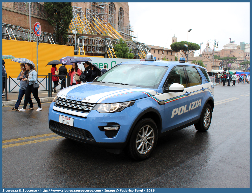 Polizia M0164
Polizia di Stato
Land Rover Discovery Sport
Allestitore Carrozzeria Marazzi S.r.l.
Parole chiave: PS;P.S.;Polizia;di;Stato;Polizia;Stato;Land;Rover;Discovery;Sport