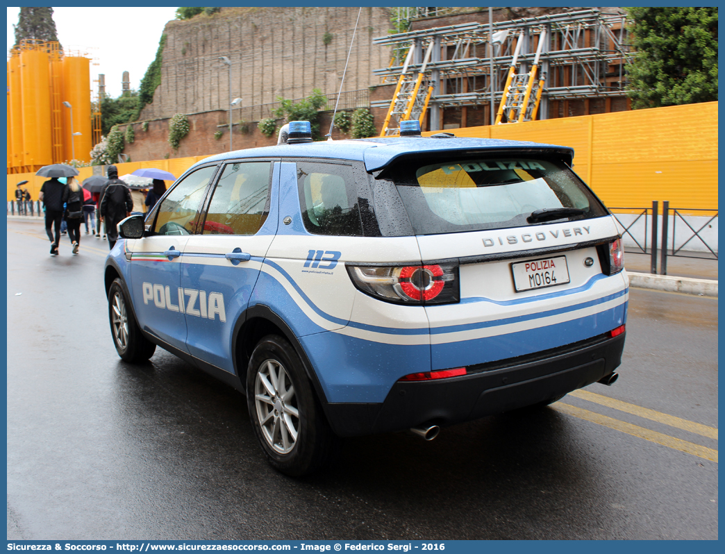 Polizia M0164
Polizia di Stato
Land Rover Discovery Sport
Allestitore Carrozzeria Marazzi S.r.l.
Parole chiave: PS;P.S.;Polizia;di;Stato;Polizia;Stato;Land;Rover;Discovery;Sport