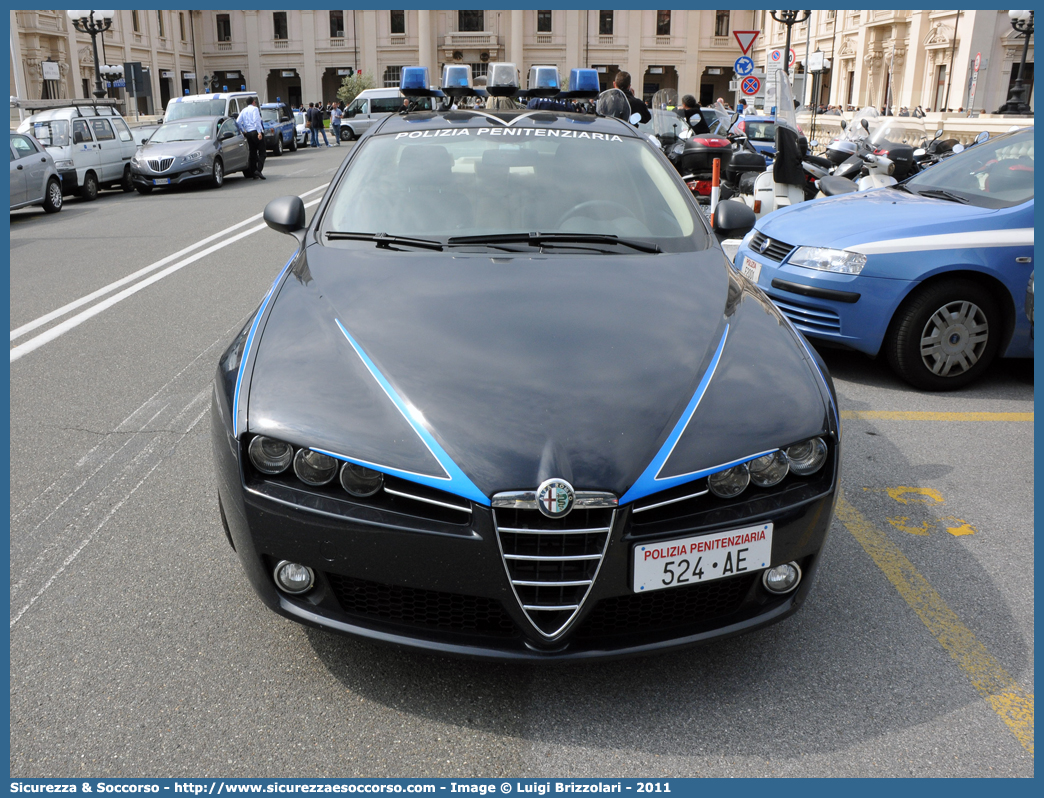 Polizia Penitenziaria 524AE
Polizia Penitenziaria
Nucleo Traduzioni e Piantonamenti
Alfa Romeo 159
Parole chiave: PolPen;P.P.;PP;Polizia;Penitenziaria;AdiC;A.diC;Agenti;di;Custodia;Nucleo;Traduzioni;Piantonamenti;Alfa;Romeo;159