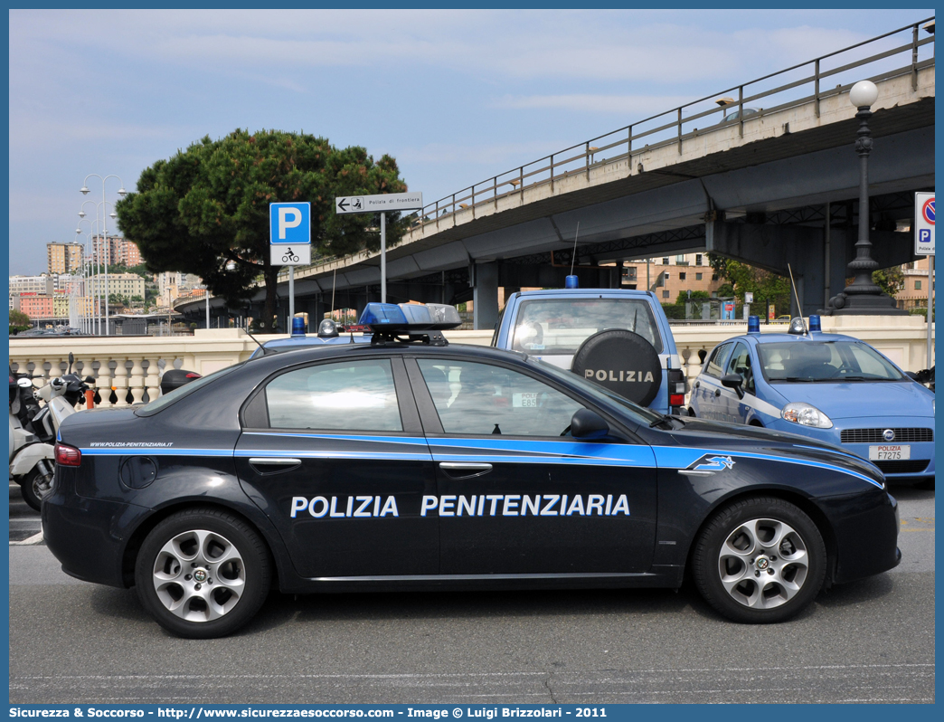 Polizia Penitenziaria 524AE
Polizia Penitenziaria
Nucleo Traduzioni e Piantonamenti
Alfa Romeo 159
Parole chiave: PolPen;P.P.;PP;Polizia;Penitenziaria;AdiC;A.diC;Agenti;di;Custodia;Nucleo;Traduzioni;Piantonamenti;Alfa;Romeo;159