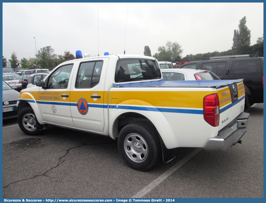 -
Protezione Civile
Comune di Ponte San Nicolò
Nissan Navara II serie
Parole chiave: PC;P.C.;Protezione;Civile;Ponte San Nicolò;Nissan;Navara