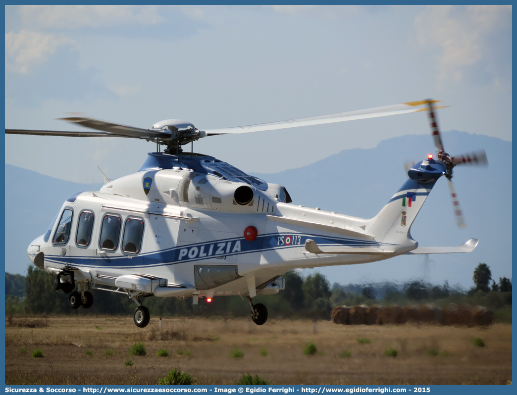 MM81837 / PS 113
Polizia di Stato
Reparto Volo
Agusta Westland AW139
Parole chiave: PS;P.S.;Polizia;di;Stato;Pubblica;Sicurezza;Reparto;Volo;Agusta;Westland;Leonardo;Helicopters;139