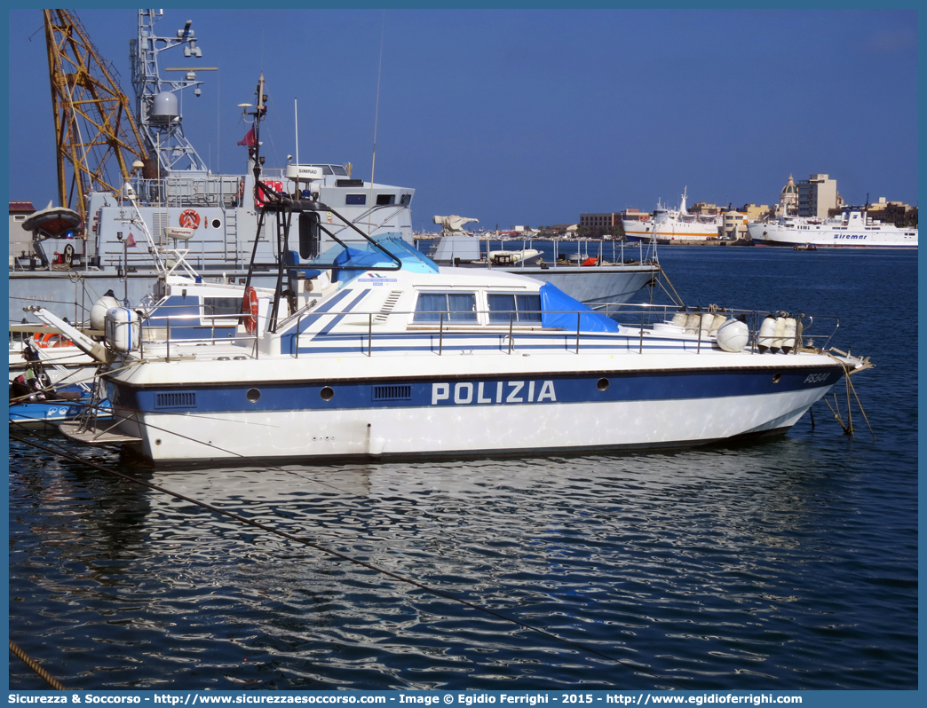 PS 544
Polizia di Stato
Polizia del Mare
CNG Motovedetta Classe Squalo
Parole chiave: PS;P.S.;Polizia;di;Stato;Navale;Mare;CNG;Motovedetta;Classe;Squalo