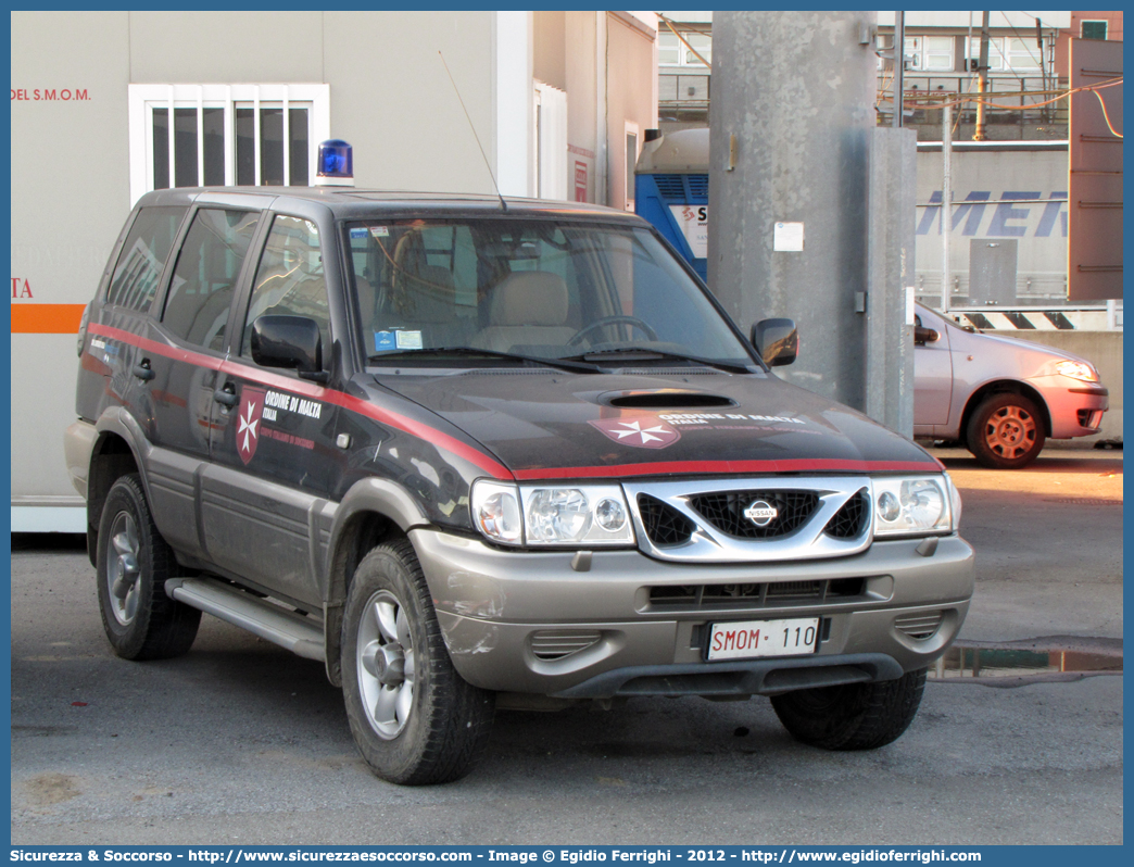 SMOM 110
Sovrano Militare Ordine di Malta
Nissan Terrano II serie
Parole chiave: Sovrano;Militare;Ordine;di;Malta;SMOM;S.M.O.M.;Nissan;Terrano;110