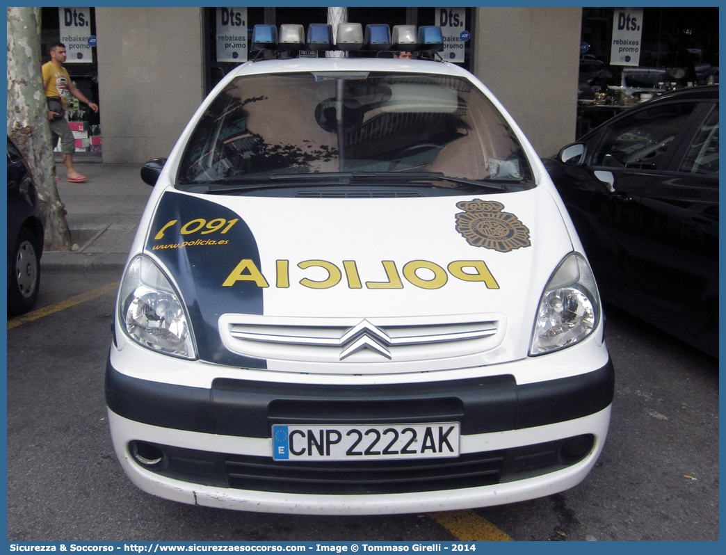 U65
Reino de España
Cuerpo Nacional de Policía
Citroen Xsara Picasso
Parole chiave: Regno di Spagna;Spagna;Espana;España;Reino de España;Cuerpo;Nacional;Policía;Citroen;Xsara;Picasso