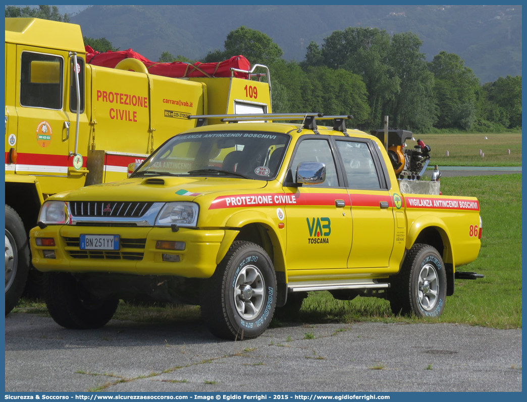 86
V.A.B.
Mitsubishi L200 III serie
Parole chiave: VAB;V.A.B;Vigilanza;Antincendi;Boschivi;Mitsubishi;L200