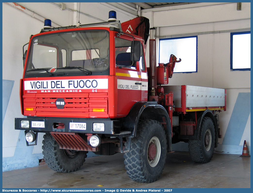 VF 17084
Corpo Nazionale Vigili del Fuoco
Man Meccanica 99 Evoluzione 4x4
Parole chiave: VVF;V.V.F.;Corpo;Nazionale;Vigili;del;Fuoco;Man;Meccanica;99;Evoluzione