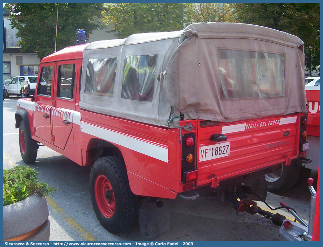 VF 18627
Corpo Nazionale Vigili del Fuoco
Land Rover Defender 130
Parole chiave: VF;VVF;V.F.;V.V.F.;Corpo;Nazionale;Vigili del Fuoco;Vigili;Fuoco;Land Rover;Defender;130