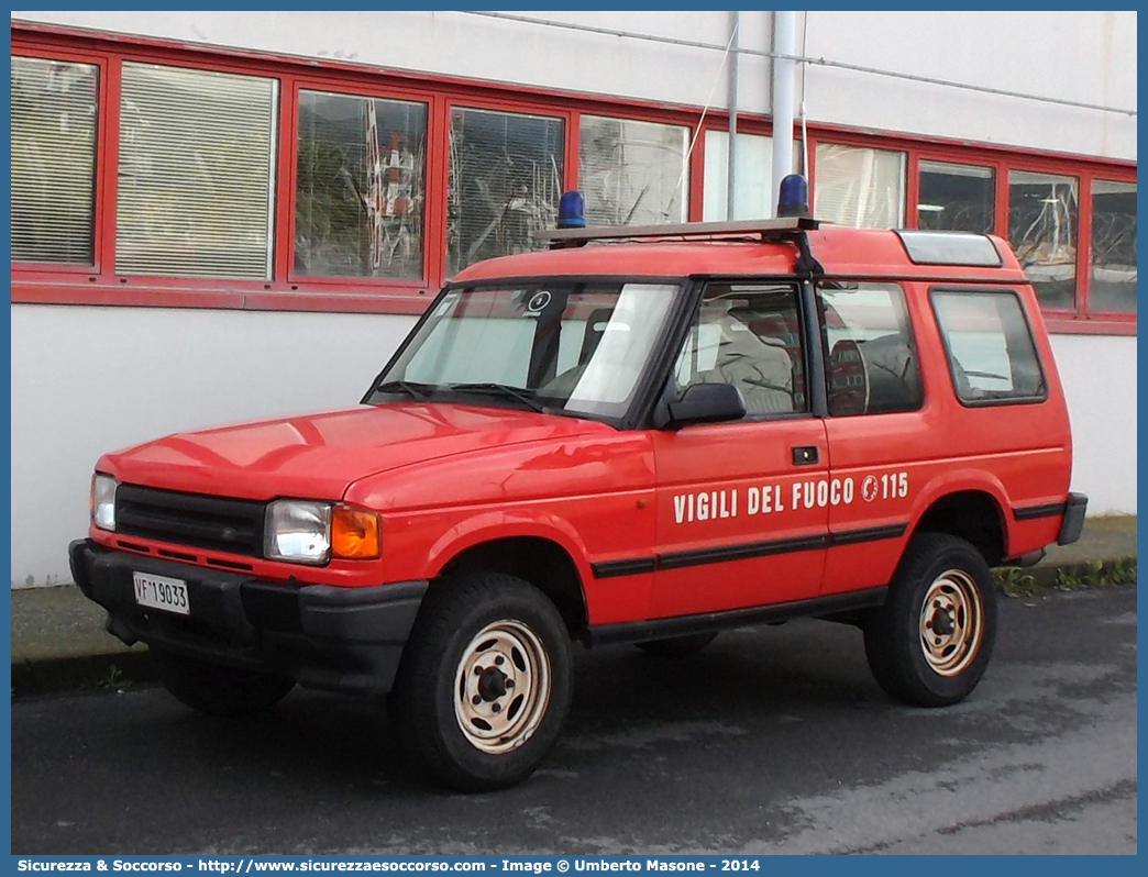 VF 19033
Corpo Nazionale Vigili del Fuoco
Land Rover Discovery I serie restyling
Parole chiave: VF;V.F.;VVF;V.V.F;Corpo;Nazionale;Vigili del Fuoco;Vigili;Fuoco;Land Rover;Discovery