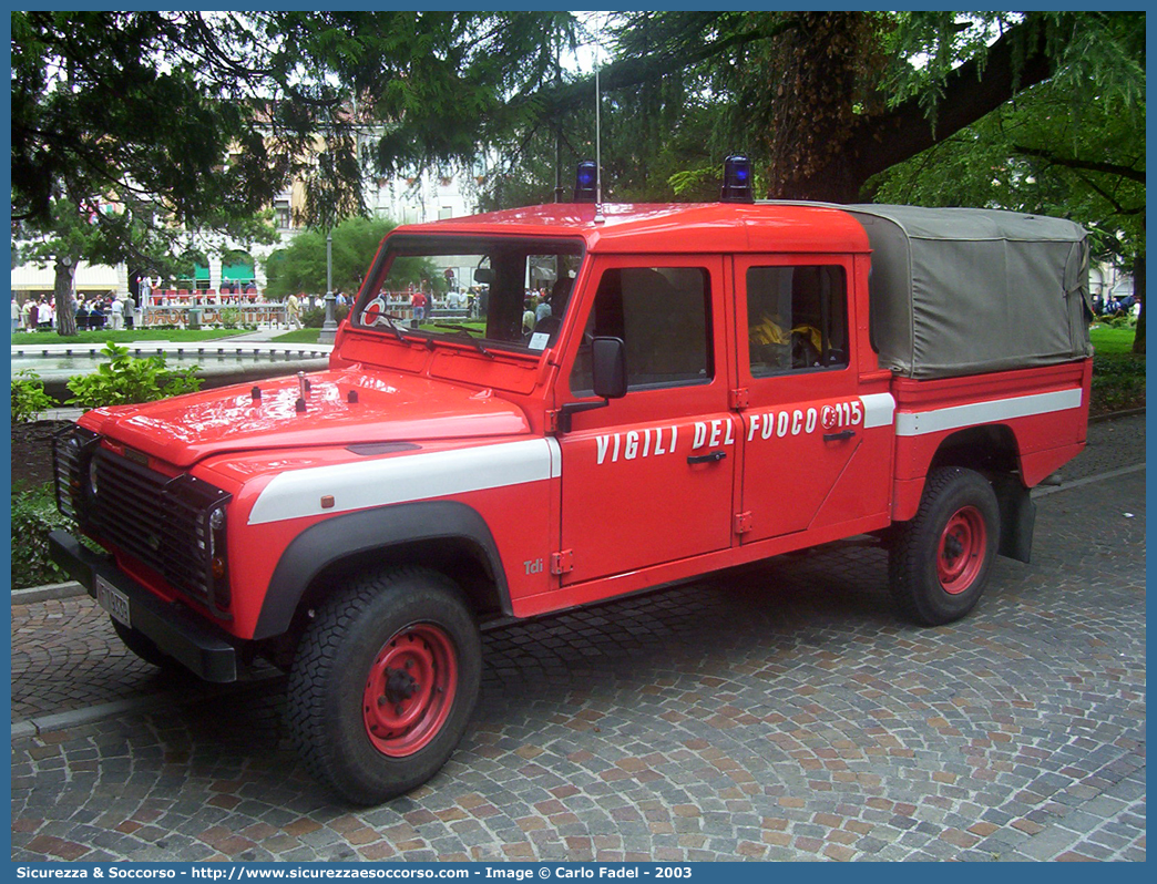 VF 19339
Corpo Nazionale Vigili del Fuoco
Land Rover Defender 130
Parole chiave: VF;VVF;V.F.;V.V.F.;Corpo;Nazionale;Vigili del Fuoco;Vigili;Fuoco;Land Rover;Defender;130