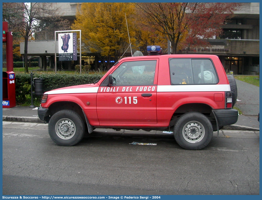 VF 20490
Corpo Nazionale Vigili del Fuoco
Mitsubishi Pajero SWB II serie
Parole chiave: VVF;V.V.F.;Corpo;Nazionale;Vigili;del;Fuoco;Mitsubishi;Pajero;SWB