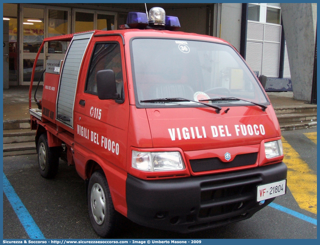 VF 21804
Corpo Nazionale Vigili del Fuoco
Piaggio Grecav Porter 4x4 
"Colibrì"
Allestitore Piemme Antincendi S.r.l.
Parole chiave: VVF;V.V.F.;Corpo;Nazionale;Vigili;del;Fuoco;AutoPompaSerbatoio;APS;A.P.S.;Piaggio;Porter;4x4;Grecav;Colibrì;Piemme