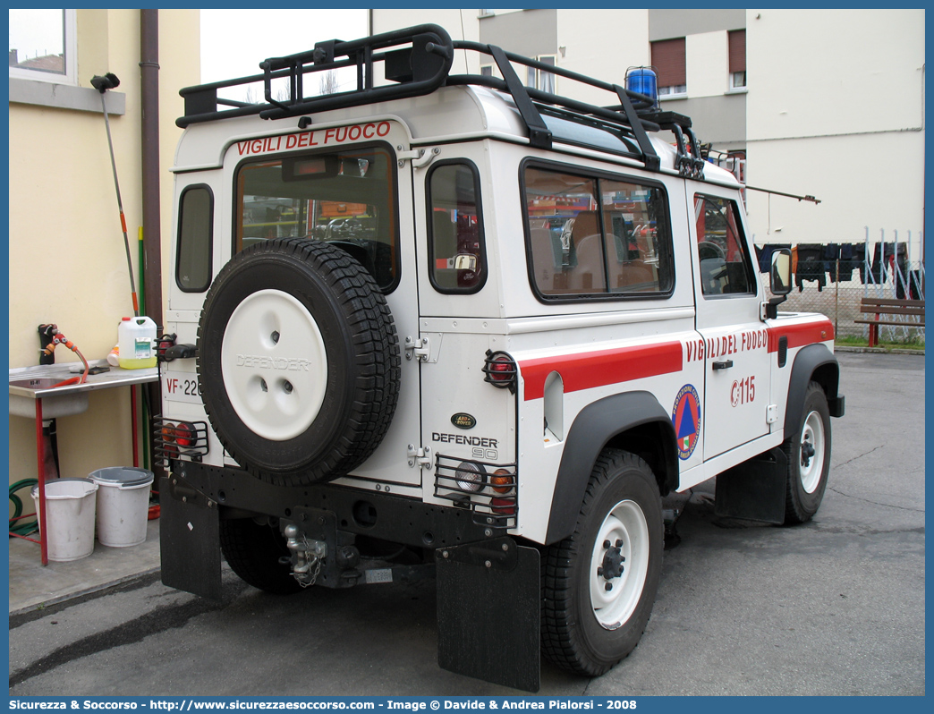 VF 22045
Corpo Nazionale Vigili del Fuoco
Land Rover Defender 90
Parole chiave: VF;VVF;V.F.;V.V.F.;Corpo;Nazionale;Vigili del Fuoco;Vigili;Fuoco;Land Rover;Defender;90;22045