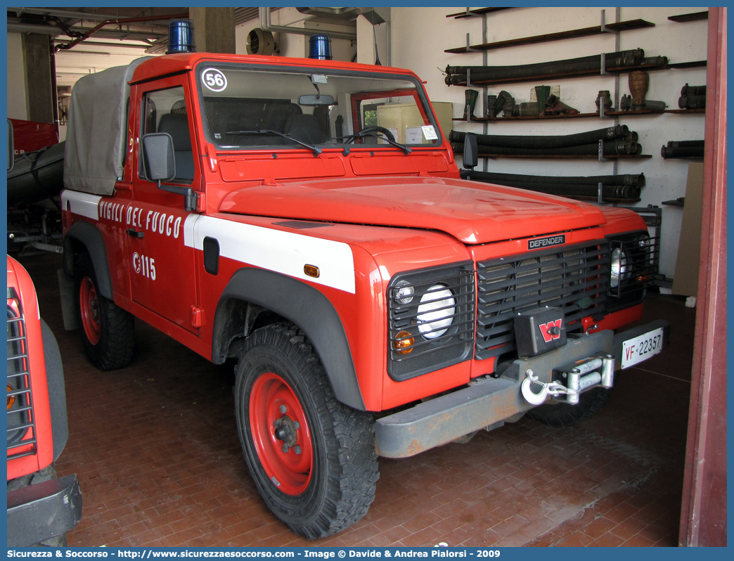 VF 22357
Corpo Nazionale Vigili del Fuoco
Land Rover Defender 90 Pick Up
Parole chiave: VF;VVF;V.F.;V.V.F.;Corpo;Nazionale;Vigili del Fuoco;Vigili;Fuoco;Land Rover;Defender;90;22357