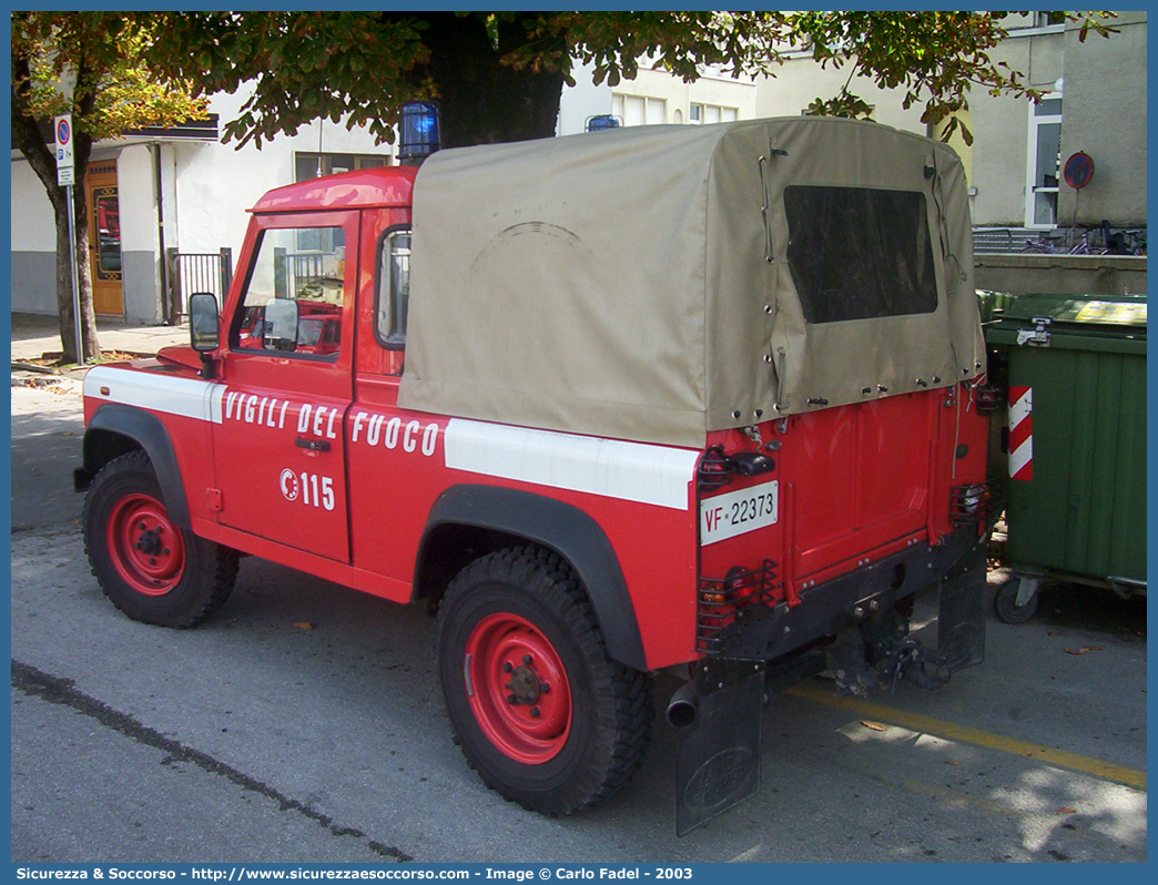 VF 22373
Corpo Nazionale Vigili del Fuoco
Land Rover Defender 90 Pick Up
Parole chiave: VF;VVF;V.F.;V.V.F.;Corpo;Nazionale;Vigili del Fuoco;Vigili;Fuoco;Land Rover;Defender;90;22373