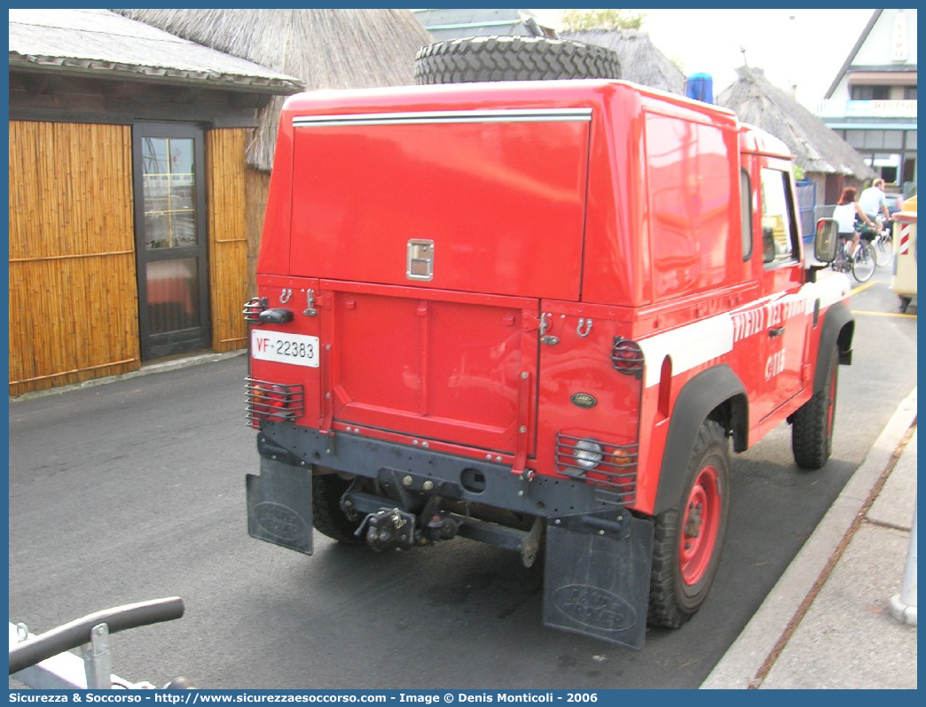 VF 22383
Corpo Nazionale Vigili del Fuoco
Land Rover Defender 90 Pick Up
Parole chiave: VF;VVF;V.F.;V.V.F.;Corpo;Nazionale;Vigili del Fuoco;Vigili;Fuoco;Land Rover;Defender;90;22383