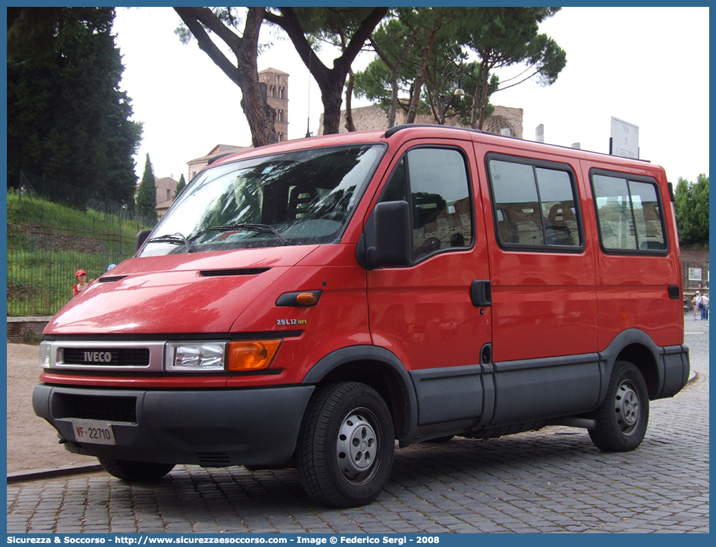 VF 22710
Corpo Nazionale Vigili del Fuoco
Iveco Daily 29L12 III serie
Parole chiave: VVF;V.V.F.;Corpo;Nazionale;Vigili;del;Fuoco;Iveco;Daily;29L12