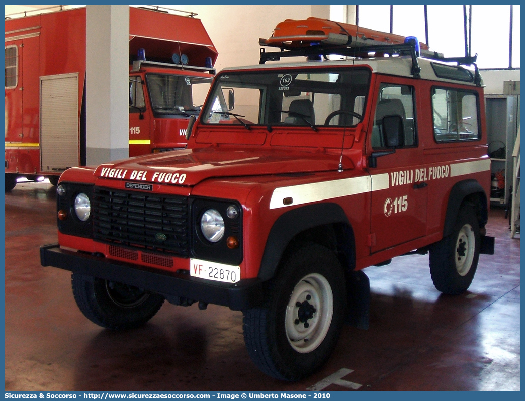 VF 22870
Corpo Nazionale Vigili del Fuoco
Land Rover Defender 90
Parole chiave: VF;VVF;V.F.;V.V.F.;Corpo;Nazionale;Vigili del Fuoco;Vigili;Fuoco;Land Rover;Defender;90;22870