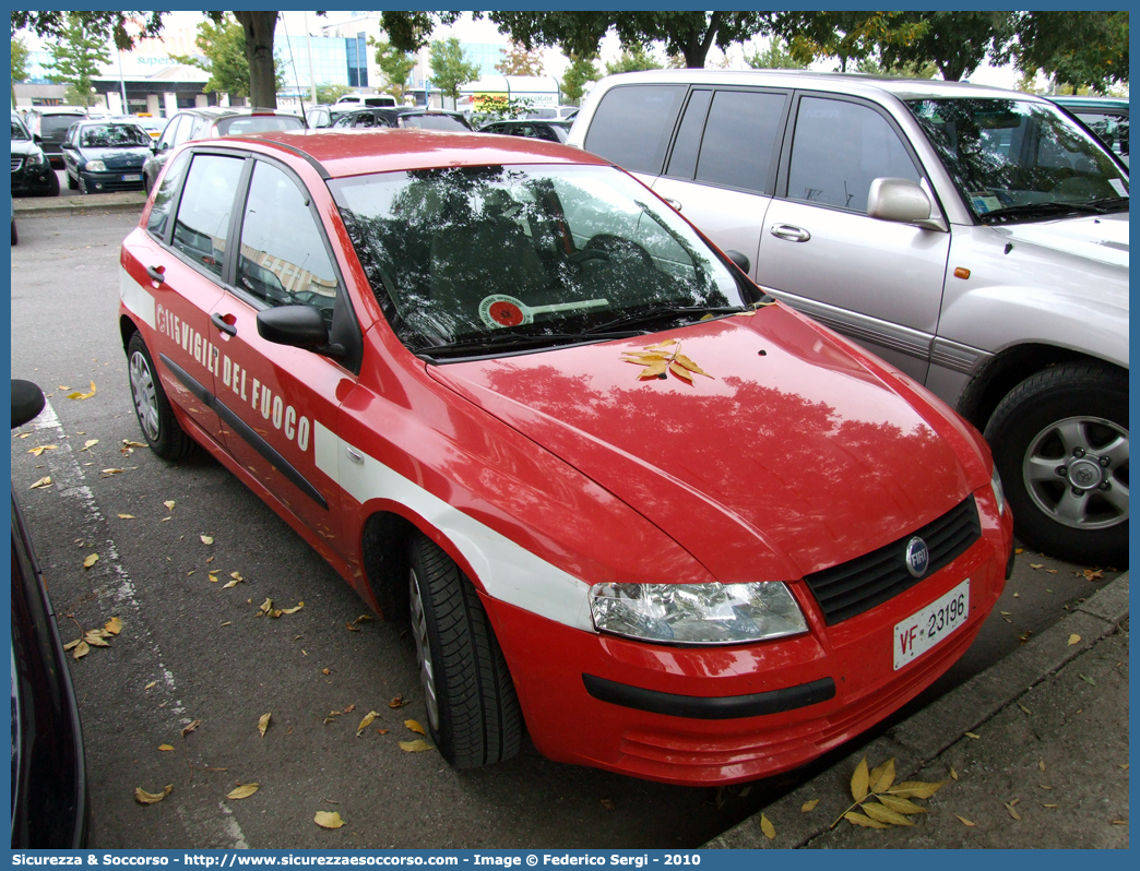 VF 23196
Corpo Nazionale Vigili del Fuoco
Fiat Stilo II serie
Parole chiave: VVF;V.V.F.;Corpo;Nazionale;Vigili;del;Fuoco;Fiat;Stilo