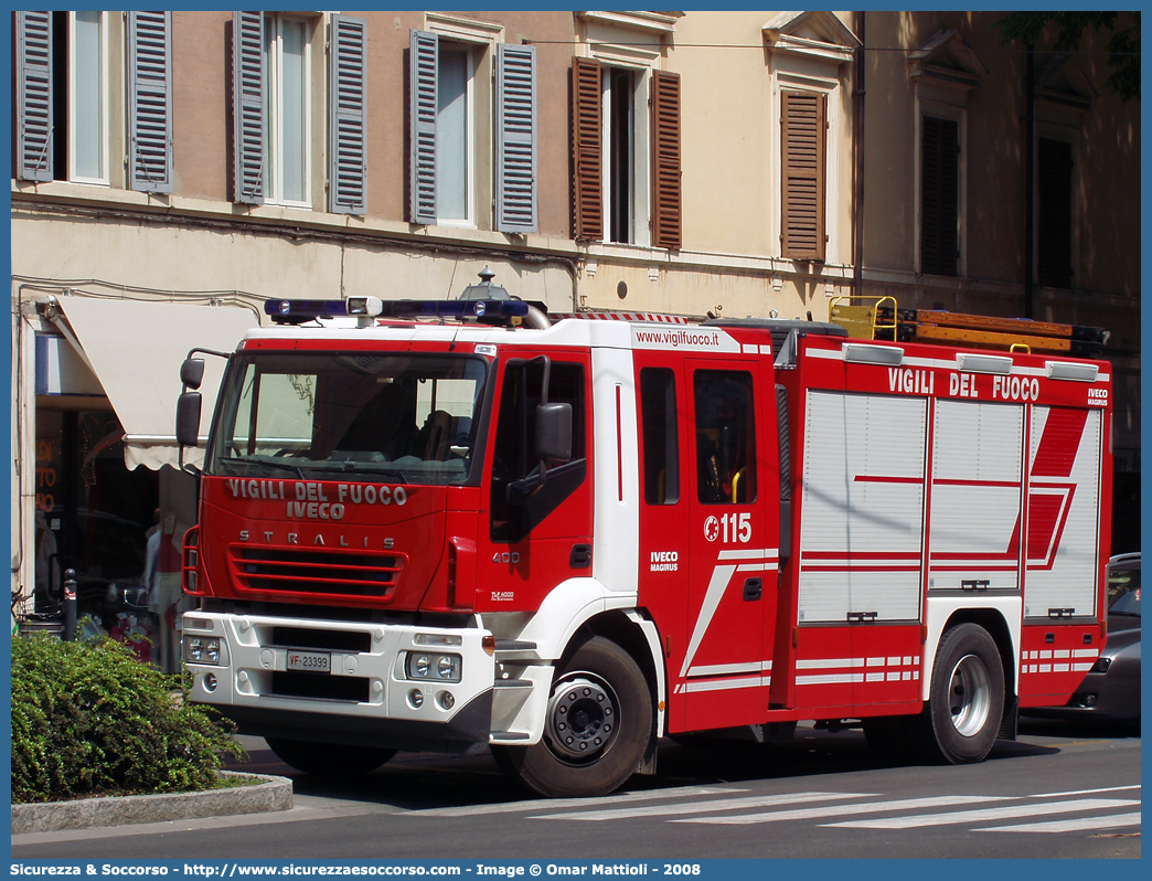 VF 23399
Corpo Nazionale Vigili del Fuoco
Iveco Magirus Stralis 
190S40 I serie "Active Fire"
Parole chiave: VVF;V.V.F.;Corpo;Nazionale;Vigili;del;Fuoco;AutoPompaSerbatoio;APS;A.P.S.;Iveco;Magirus;Stralis;190S40;Active;Fire