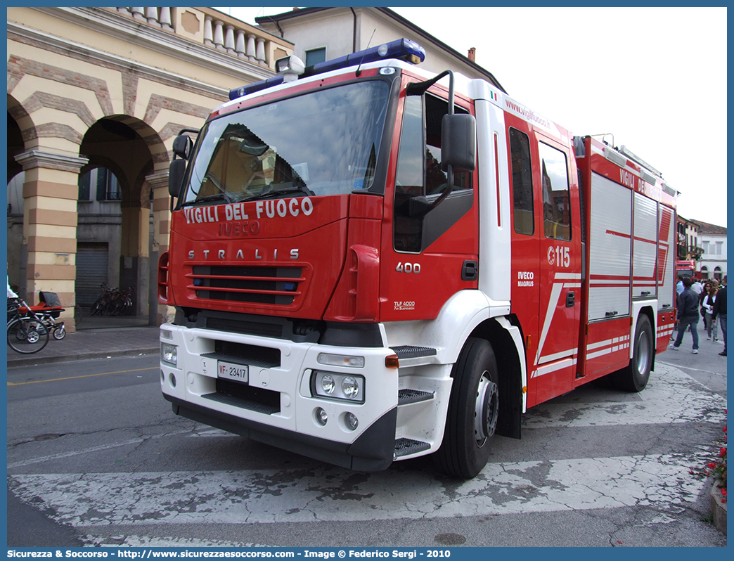 VF 23417
Corpo Nazionale Vigili del Fuoco
Iveco Magirus Stralis 
190S40 I serie "Active Fire"
Parole chiave: VVF;V.V.F.;Corpo;Nazionale;Vigili;del;Fuoco;AutoPompaSerbatoio;APS;A.P.S.;Iveco;Magirus;Stralis;190S40;Active;Fire