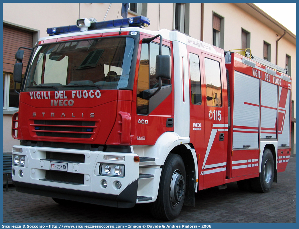 VF 23419
Corpo Nazionale Vigili del Fuoco
Iveco Magirus Stralis 
190S40 I serie "Active Fire"
Parole chiave: VVF;V.V.F.;Corpo;Nazionale;Vigili;del;Fuoco;AutoPompaSerbatoio;APS;A.P.S.;Iveco;Magirus;Stralis;190S40;Active;Fire