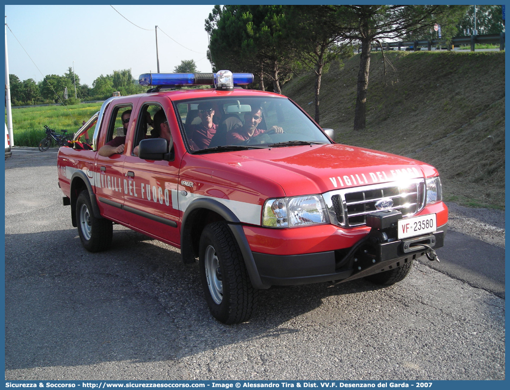 VF 23580
Corpo Nazionale Vigili del Fuoco
Ford Ranger I serie restyling
Parole chiave: VF;VVF;V.F.;V.V.F.;Corpo;Nazionale;Vigili del Fuoco;Vigili;Fuoco;Ford;Ranger