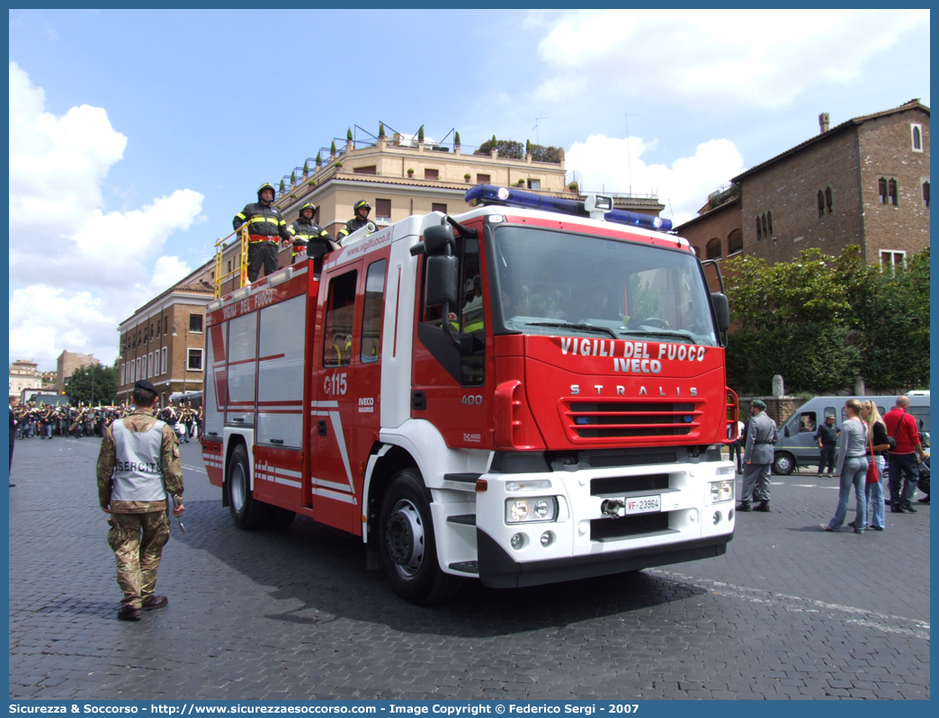 VF 23964
Corpo Nazionale Vigili del Fuoco
Iveco Magirus Stralis 
190S40 I serie "Active Fire"
Parole chiave: VVF;V.V.F.;Corpo;Nazionale;Vigili;del;Fuoco;AutoPompaSerbatoio;APS;A.P.S.;Iveco;Magirus;Stralis;190S40;Active;Fire