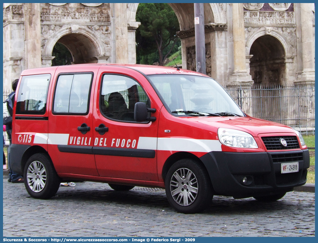 VF 24918
Corpo Nazionale Vigili del Fuoco
Fiat Doblò I serie restyling
Parole chiave: VVF;V.V.F.;Corpo;Nazionale;Vigili;del;Fuoco;Fiat;Doblò;Doblo