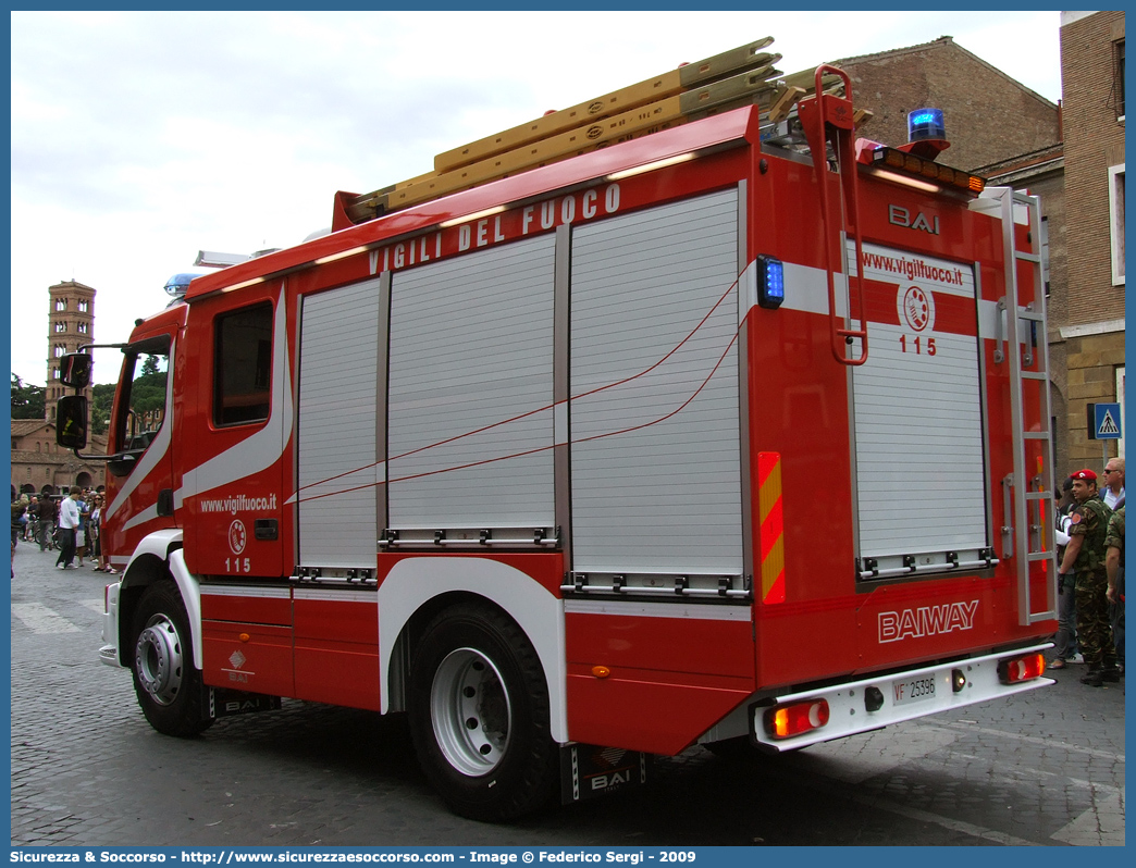 VF 25396
Corpo Nazionale Vigili del Fuoco
Volvo FL280/FL290 III serie
Allestitore BAI S.r.l.
Parole chiave: VVF;V.V.F.;Corpo;Nazionale;Vigili;del;Fuoco;APS;A.P.S.;AutoPompaSerbatoio;AutoPompa;Volvo;FL;280;290;FL280;FL290;BAI