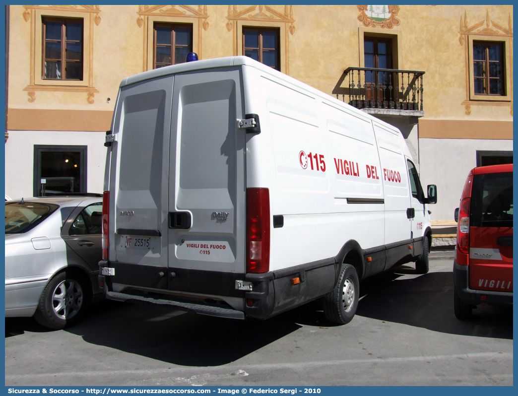 VF 25515
Corpo Nazionale Vigili del Fuoco
Iveco Daily 35S12 III serie
Parole chiave: VF;V.F.;VVF;V.V.F.;Corpo;Nazionale;Vigili del Fuoco;Iveco;Daily;35S12