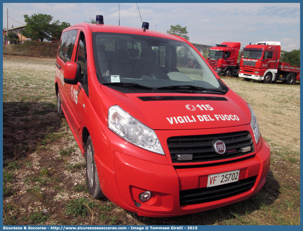 VF 25702
Corpo Nazionale Vigili del Fuoco
Fiat Scudo IV serie
(variante)
Parole chiave: VVF;V.V.F.;Corpo;Nazionale;Vigili;del;Fuoco;Fiat;Scudo