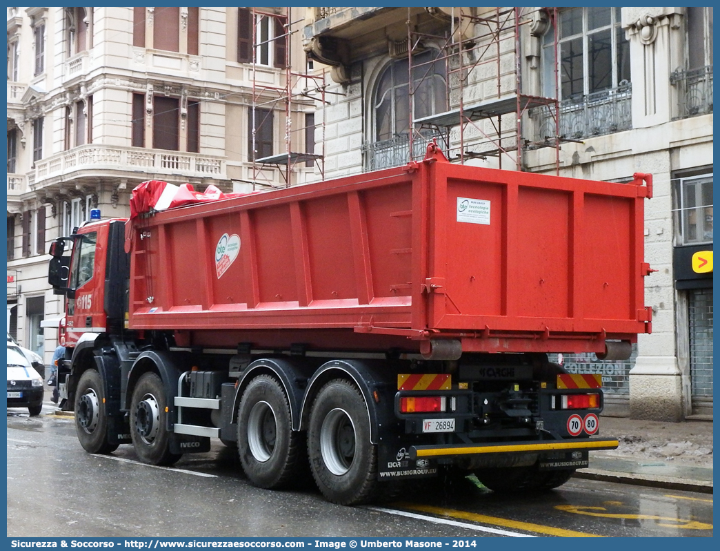 VF 26894
Corpo Nazionale Vigili del Fuoco
Iveco Trakker AD410T45 II serie
Parole chiave: VVF;V.V.F.;Corpo;Nazionale;Vigili;del;Fuoco;Vigili;Fuoco;Iveco;Trakker;AD410T45