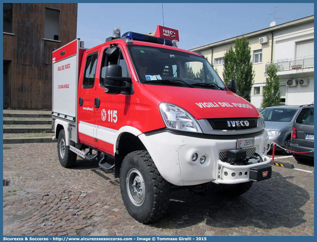 VF 26918
Corpo Nazionale Vigili del Fuoco
Iveco Daily 55S17W 4x4
IV serie restyling
Allestitore Iveco Magirus
Parole chiave: VVF;V.V.F.;Corpo;Nazionale;Vigili;del;Fuoco;Polisoccorso;Iveco;Daily;55S17W;55S17 W;55 S 17 W;Magirus