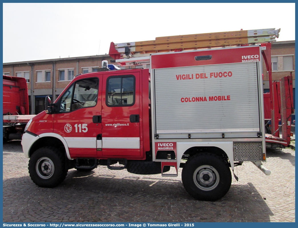 VF 26918
Corpo Nazionale Vigili del Fuoco
Iveco Daily 55S17W 4x4
IV serie restyling
Allestitore Iveco Magirus
Parole chiave: VVF;V.V.F.;Corpo;Nazionale;Vigili;del;Fuoco;Polisoccorso;Iveco;Daily;55S17W;55S17 W;55 S 17 W;Magirus