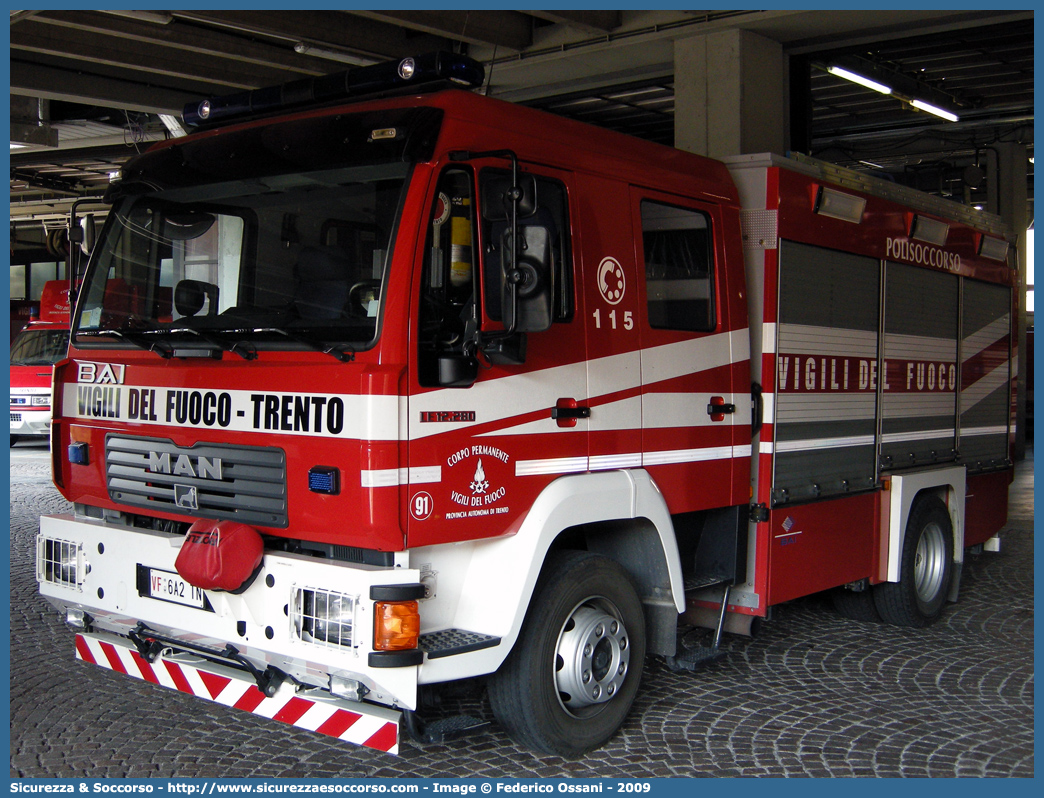 VF 6A2TN
Corpo Permanente dei Vigili del Fuoco Trento
Man LE 12.250
Allestitore BAI S.r.l.
Parole chiave: VF;V.F.;Vigili del Fuoco;Vigili;Fuoco;Corpo;Permanente;Trento;Man;LE;12.250;BAI