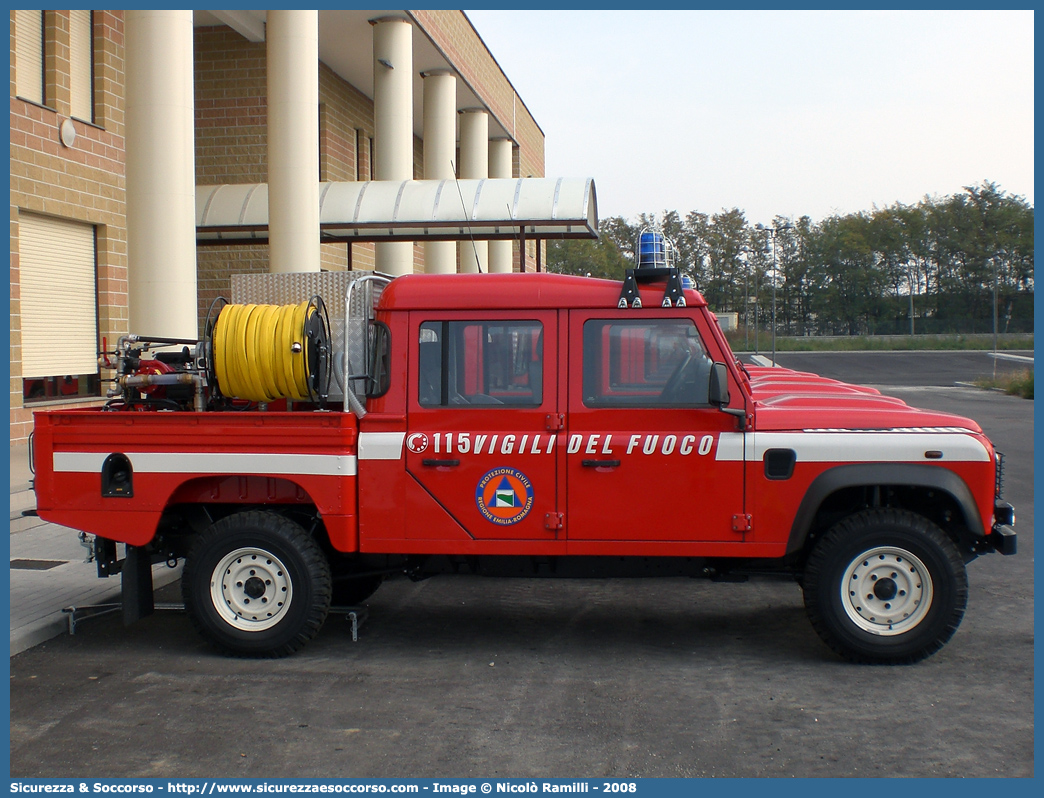 -
Corpo Nazionale Vigili del Fuoco
Land Rover Defender 130
(fornitura regione Emilia Romagna)
Parole chiave: VF;VVF;V.F.;V.V.F.;Corpo;Nazionale;Vigili del Fuoco;Vigili;Fuoco;Land Rover;Defender;130