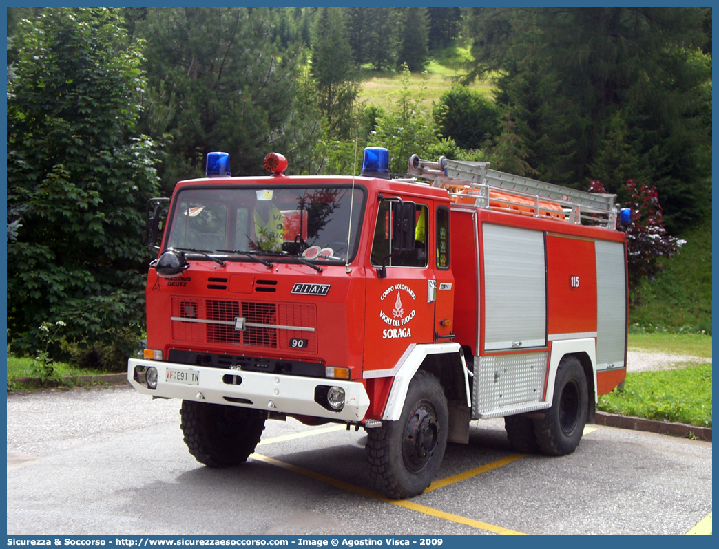 VF E91TN
Corpo Volontario Vigili del Fuoco Soraga
Iveco 90PC
Allestitore Magirus-Deutz
Parole chiave: VF;V.F.;Vigili del Fuoco;Vigili;Fuoco;Corpo;Volontario;Soraga;Iveco;90PC;90;PC;Magirus;Deutz